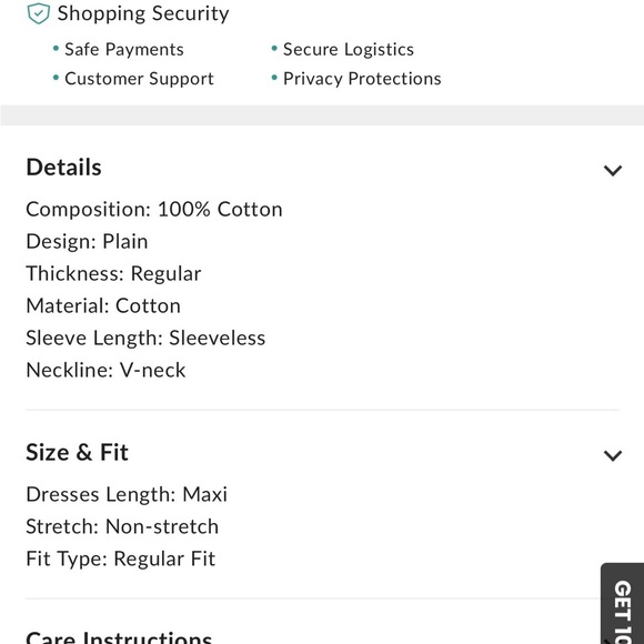 Commense White Backless Sundress - Picture 6 of 7